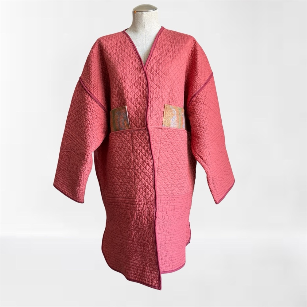 Handmade The Seeded Stich Phyllis Quilted Duster